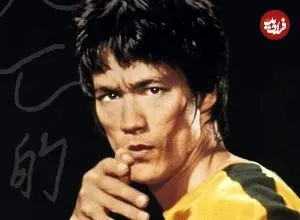 عکس| سفر در زمان؛ «بروسلی» در یک کنفرانس مطبوعاتی؛ سال 1350