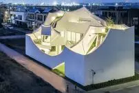 تصاویر؛ خانه پرنده؛ معماری خاص نزدیک فرودگاده اینچئون