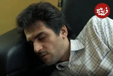 عکس| سفر در زمان؛ «سروش» سریال لحظه گرگ و میش در دریاچه نمک؛ سال 94