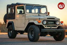 تصاویر؛ بازتولید تویوتا لندکروزر FJ40 با پیشرانه V8 آمریکایی!