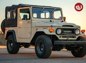 تصاویر؛ بازتولید تویوتا لندکروزر FJ40 با پیشرانه V8 آمریکایی!