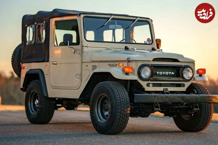تصاویر؛ بازتولید تویوتا لندکروزر FJ40 با پیشرانه V8 آمریکایی!