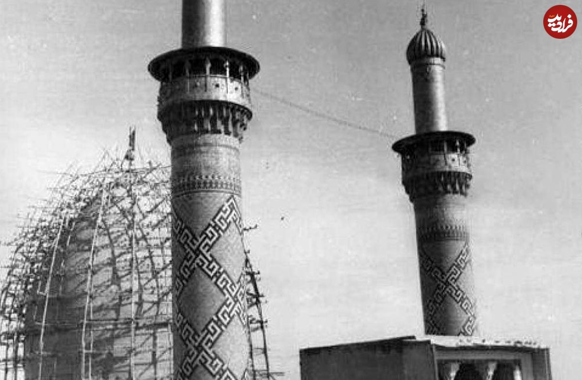 (عکس) ورودی حرم حضرت عباس صدسال پیش!