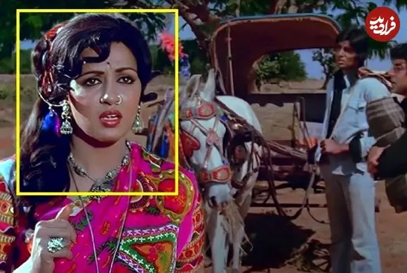 عکس| سفر در زمان؛ «بسنتی» فیلم (شعله) در 63 سالگی در بمبئی؛ سال 1390