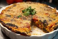 ببینید؛ طرز تهیه کیک گوشت و بادمجان به روش آشپز ماهر ایتالیایی