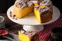 این کیک بوی بهارنارنج می‌دهد + روش تهیه