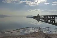(ویدئو) نمای هوایی از دریاچه ارومیه؛ وضعیت واقعی از ارتفاع ۳۲ هزارپایی