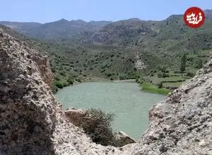 عکس| دریاچه گرمک خراسان‌شمالی؛ آیینه‌ای از آسمان در دل کوهستان