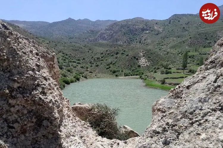 عکس| دریاچه گرمک خراسان‌شمالی؛ آیینه‌ای از آسمان در دل کوهستان