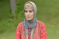عکس| غزاله اکرمی با لباس عروس در تست گریم سریال کوری