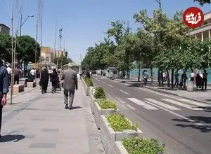 عکس| سفر زمان؛ تصویری از خیابان 15 خرداد تهران در سال 1356