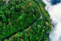 (عکس) نمای دیدنیِ دریای خزر از ارتفاعات گیلان