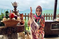 ببینید؛ غذای روستایی در ایران؛ پخت خورشت و کباب با گوشت بره در روستایی سرسبز