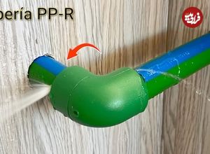 (ویدئو) اگر لوله PVC آب دچار نشتی شد، به این روش راحت مشکل را رفع کنید