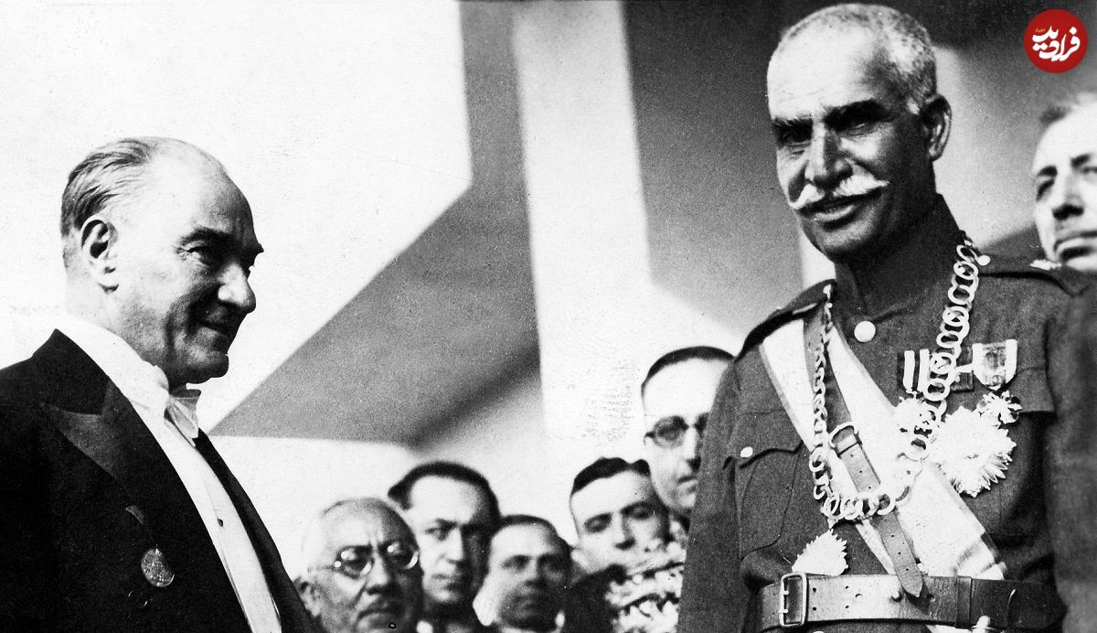 عکس؛ سفر در تاریخ؛ «استقبال رضا خان از ملکه نازلی در تهران»؛ سال 1318