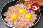 ببینید| طرز تهیه یک غذای فوری با مرغ و تخم مرغ