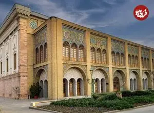 عکس| سفر در زمان؛ نمایی از کاخ «ابیض ناصرالدین شاه» در سال 1290