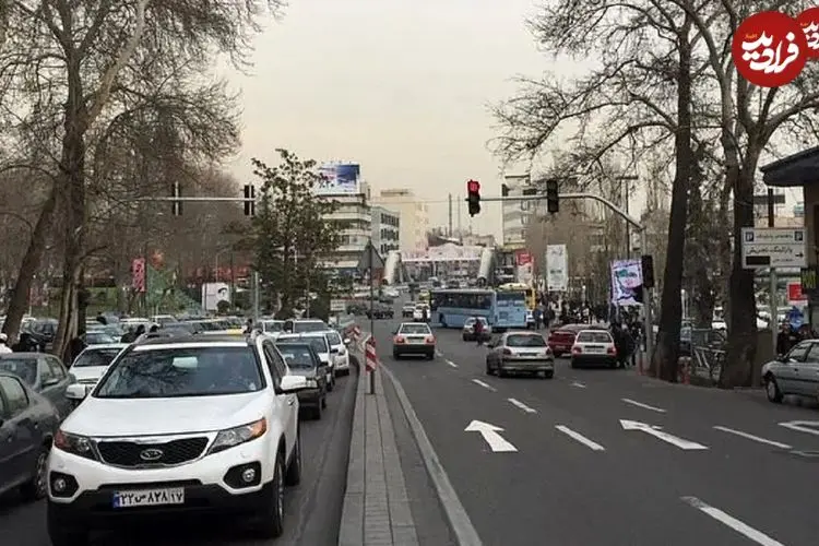 عکس| سفر به تهران قدیم؛ نمایی از «میدان تجریش» وقتی چند خانه بیشتر نداشت؛ دهه 1290
