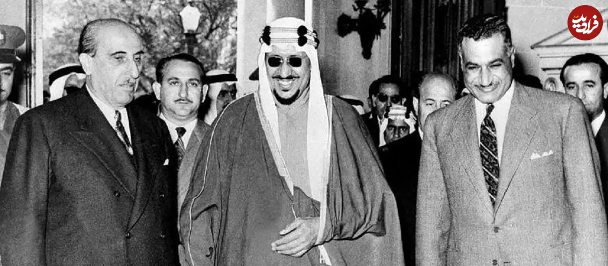 عکس| سفر در زمان؛ «ملک سعود، پادشاه عربستان» در مقابل یک دندانپزشکی در ایتالیا؛ سال 1366