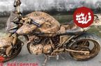 ببینید؛ بازسازی، تعمیر، رنگ آمیزی و ارتقاء موتورسیکلت زنگ زده و اسقاطی REBEL 
