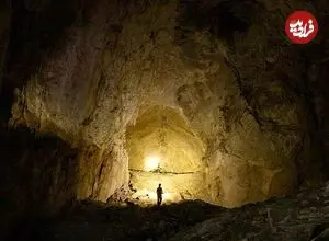 عکس| نوع خاصی از فتوسنتز در یک غار عجیب