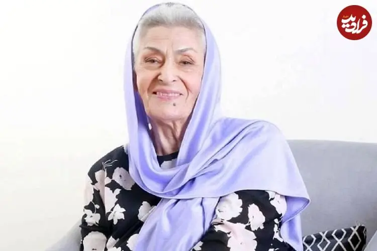 عکس| سفر در زمان؛ «ژاله علو» در دوران پیری و در کنار پسرش؛ دهه 90