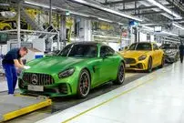 ببینید| مراحل ساخت خودروی مرسدس بنز AMG SL در آلمان