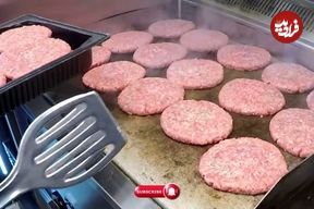 ببینید؛ غذای خیابانی در دانمارک؛ پخت و سرو محبوب ترین برگرها در کپنهاگ