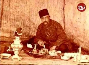 عکس| سفر زمان؛ «ناصرالدین شاه» در سال‌های پایانی عمرش در منطقه دشت لار