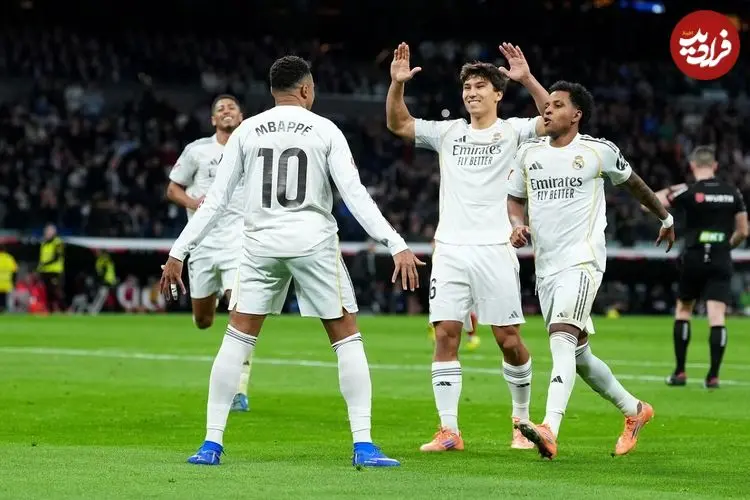 عکس؛ واکنش رونالدو به خوشحالی بعد گل امباپه!