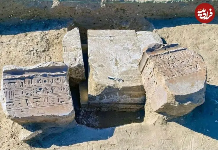 کشف نام «فرعون» روی یک سردر شکسته در مسیر «کنعان»؛ آیا اینجا یک شهر گمشده است؟