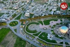 عکس| سفر به ایران قدیم؛ منظرۀ یک کوچه در حومۀ نیشابور در زمان مظفرالدین شاه