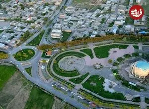 عکس| سفر به ایران قدیم؛ منظرۀ یک کوچه در حومۀ نیشابور در زمان مظفرالدین شاه