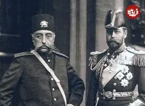 عکس| سفر به گذشته؛ «محمدعلی شاه» در دوران کودکی و در کنار پدرش «مظفرالدین شاه»