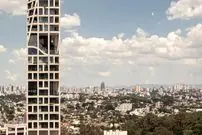 تصاویر| معماری متفاوت یک برج با اسکلت آشکار!