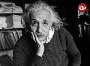 عکس| سفر در زمان؛ «آلبرت انیشتین» و ریچارد هالدین در انگلیس؛ سال 1300