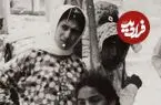 عکس| سفر زمان؛ «زائران مازندرانی» در حیاط امامزاده؛ 87 سال قبل