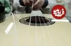 ببینید| مراحل دیدنی ساخت گیتار کلاسیک در کارگاهی در کره جنوبی