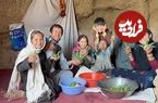 ببینید| غذای روستایی در افغانستان؛ پخت خوراک بامیه در غار
