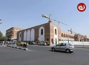 عکس| سفر زمان؛ تصویری از «دروازه میدان توپخانه» در دوران ناصرالدین شاه
