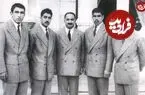 عکس| سفر زمان؛ «فردین و تختی» پیش از اعزام به مسابقات جهانی توکیو؛ سال 1333