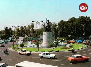 تصاویر؛ سفر در زمان؛ روایتی جعلی از مجسمه ۹۰ ساله پایتخت