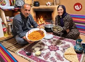 ببینید| غذای روستایی در ایران؛ پخت استانبولی و کوکو سبزی به روش سنتی