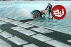 ببینید؛ نگاهی به کارخانه برش قالب یخ، تولید توپ فوتبال و تشک طبی در ژاپن