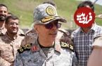 عکس؛ سفر به تاریخ؛ «سرلشکر باقری» چند ساعت قبل از شهادت در یک پایگاه مرزی