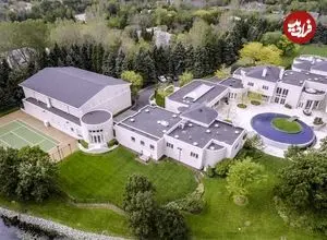 ببینید| عمارت فوق لاکچری مایکل جردن
