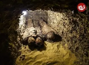 تصاویر؛ کشف مقبره‌ای مربوط به مصر باستان با 50 مومیایی