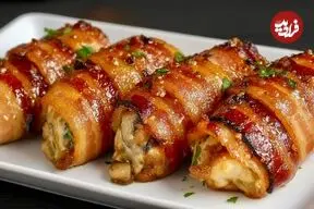 ببییند| طرز تهیه یک غذای جدید آمریکایی با 2 سینه مرغ و 150 گرم قارچ
