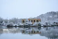 (تصاویر) بارش اولین برف پاییزی در تبریز