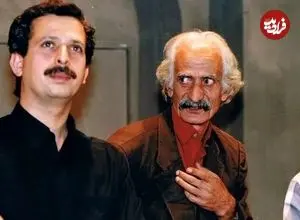 عکس| سفر زمان؛ «کیومرث ملک‌مطیعی» در 27 سالگی در کنار پسر پنج‌ماهه‌اش «کامران»؛ سال 42